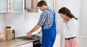 Pose de Plaque de Cuisson sur Plan de Travail – Au Dessus du Four 